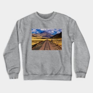 An Andes train ride Crewneck Sweatshirt